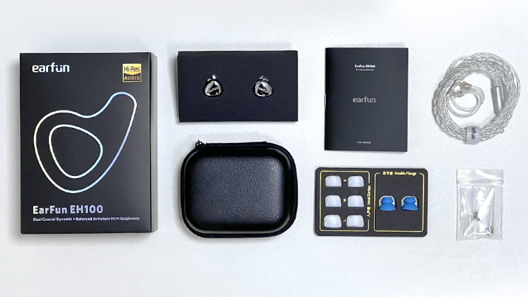 Écouteurs EarFun EH100 boîte