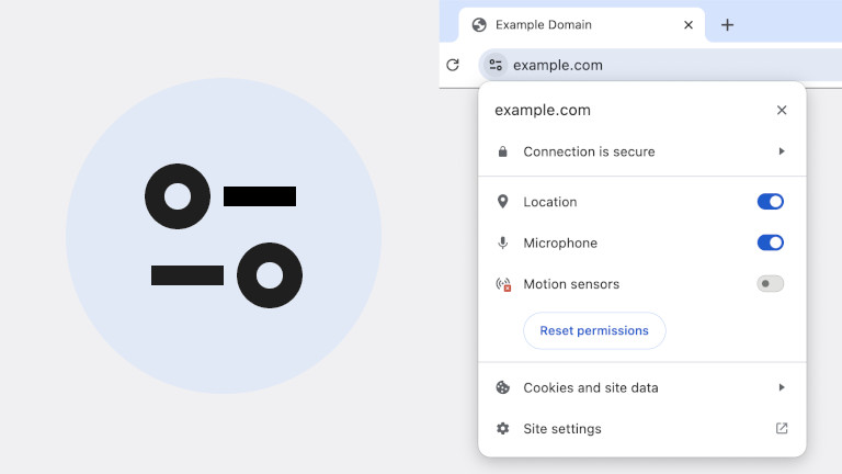 Google Chrome icone site HTTPS