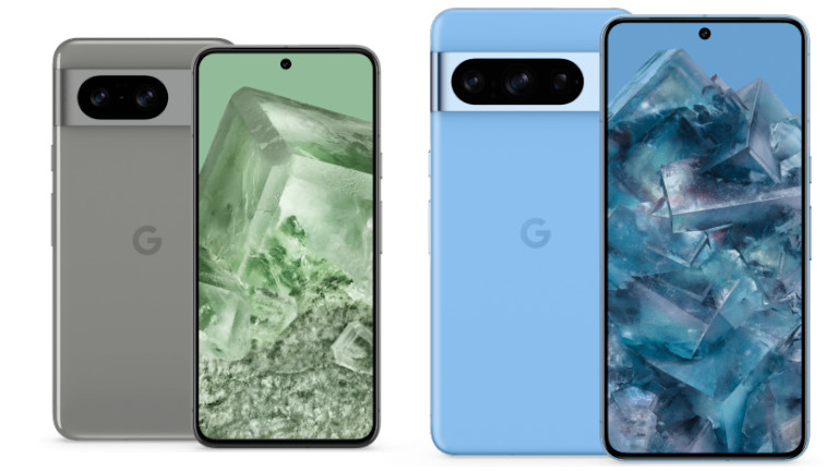 Différences Pixel 8 et 8 Pro