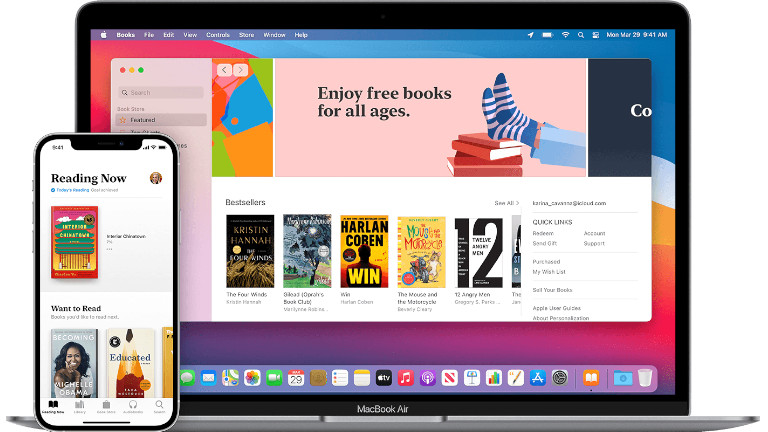 Apple Books offre aux utilisateurs d’iPhone des milliers de livres gratuits ou à petits prix. Apple books livres gratuits telechargement