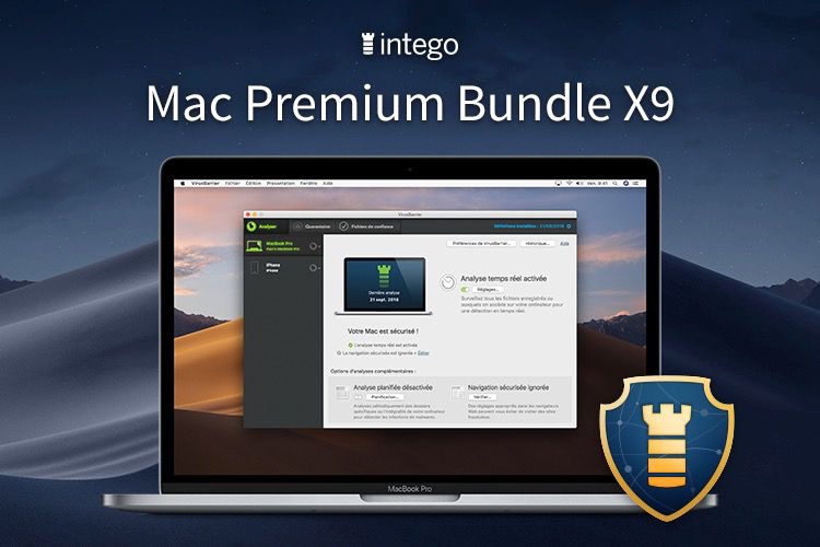 Intego Mac Prenium Bundle X9 antivirus Apple Macbook iMac