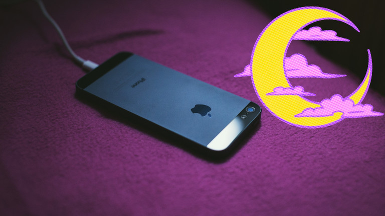 chargement nuit t&eacute;l&eacute;phone batterie