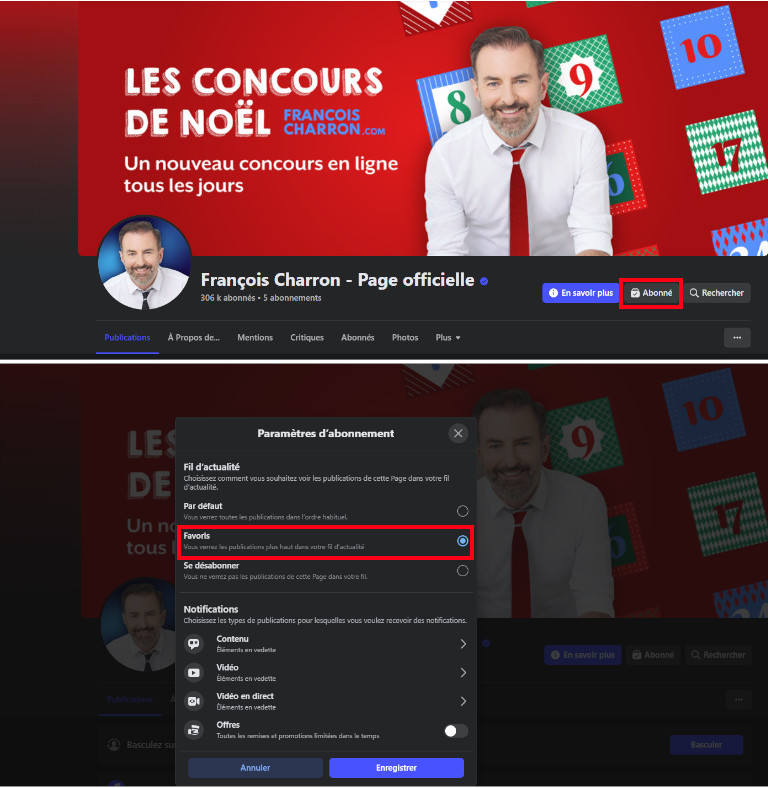 Voici comment ajouter des amis favoris sur Facebook à partir d’un ordinateur. Identifier page Facebook favoris ordinateur