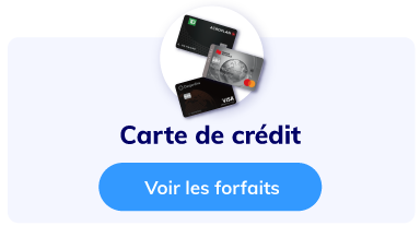 Carte de cr&eacute;dit