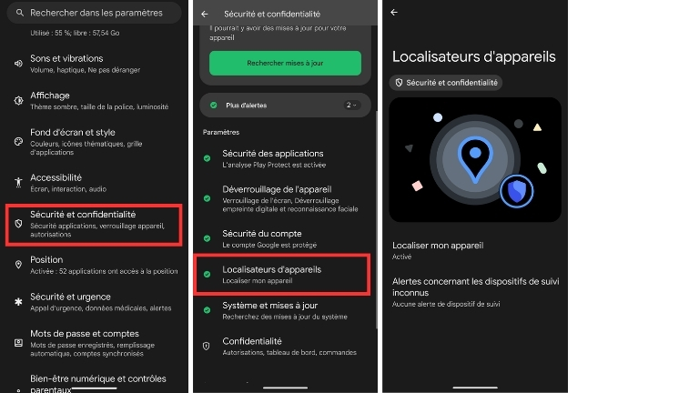 Comment localiser un t&eacute;l&eacute;phone Android avec le Localisateur d'appareils