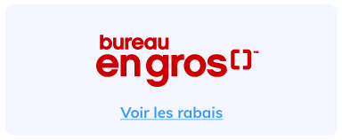 plus de promo au bureau en gros
