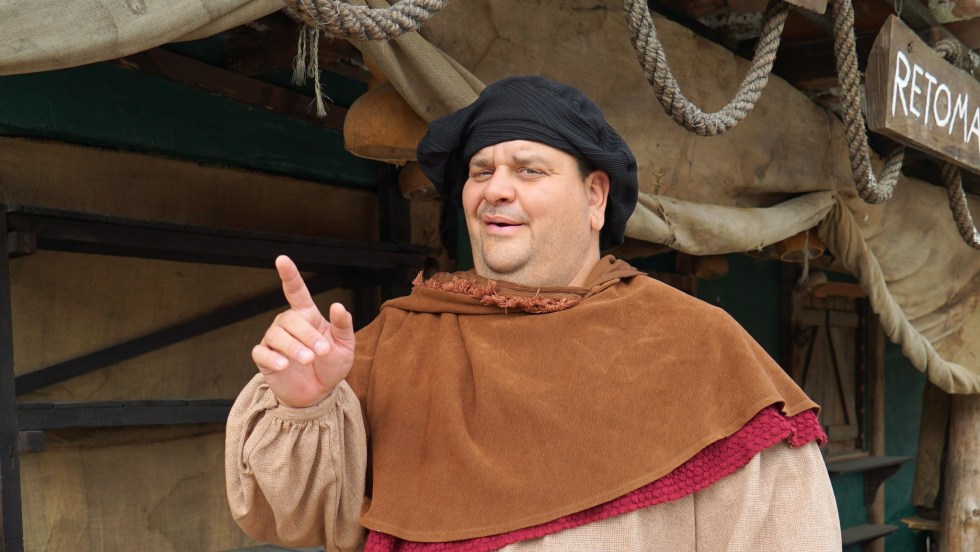 Philippe Laprise dans une scène tirée du film Philippe Laprise au Portugal