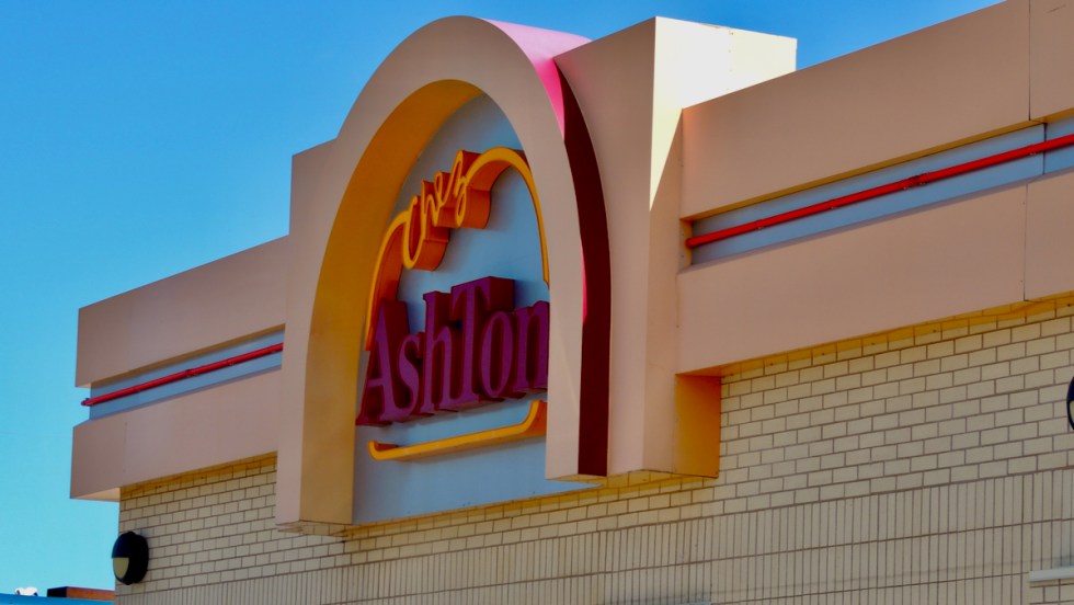Édifice d'un restaurant Ashton.