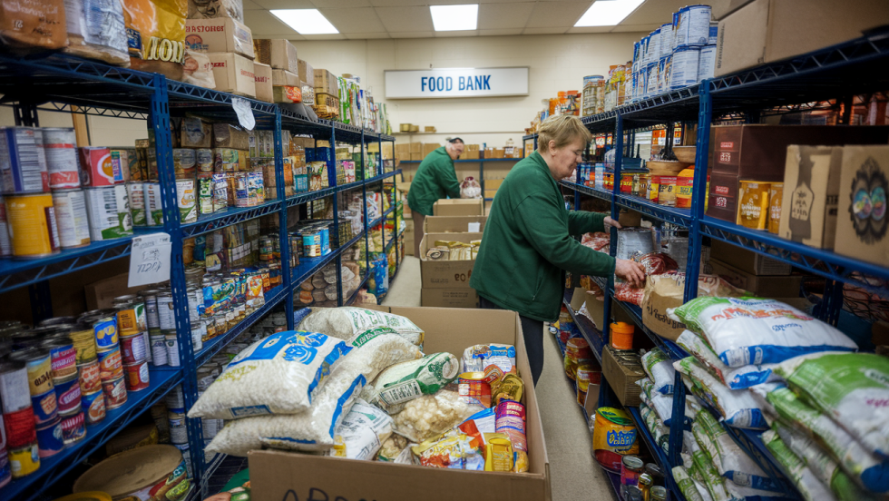 Une banque alimentaire