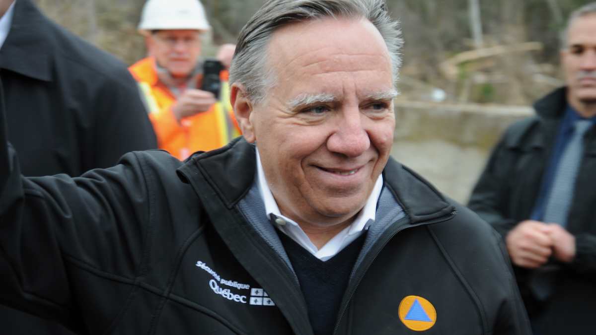 Le premier ministre du Québec, François Legault