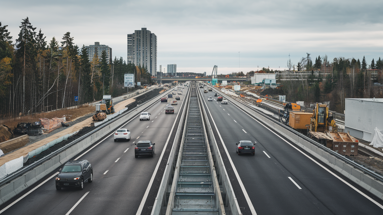 Une autoroute de la Ville de Québec
