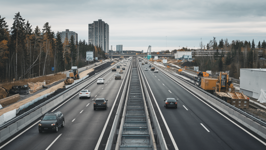 Une autoroute de la Ville de Québec