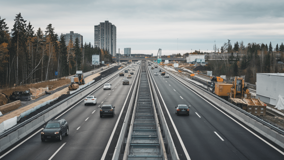 Une autoroute de la Ville de Québec