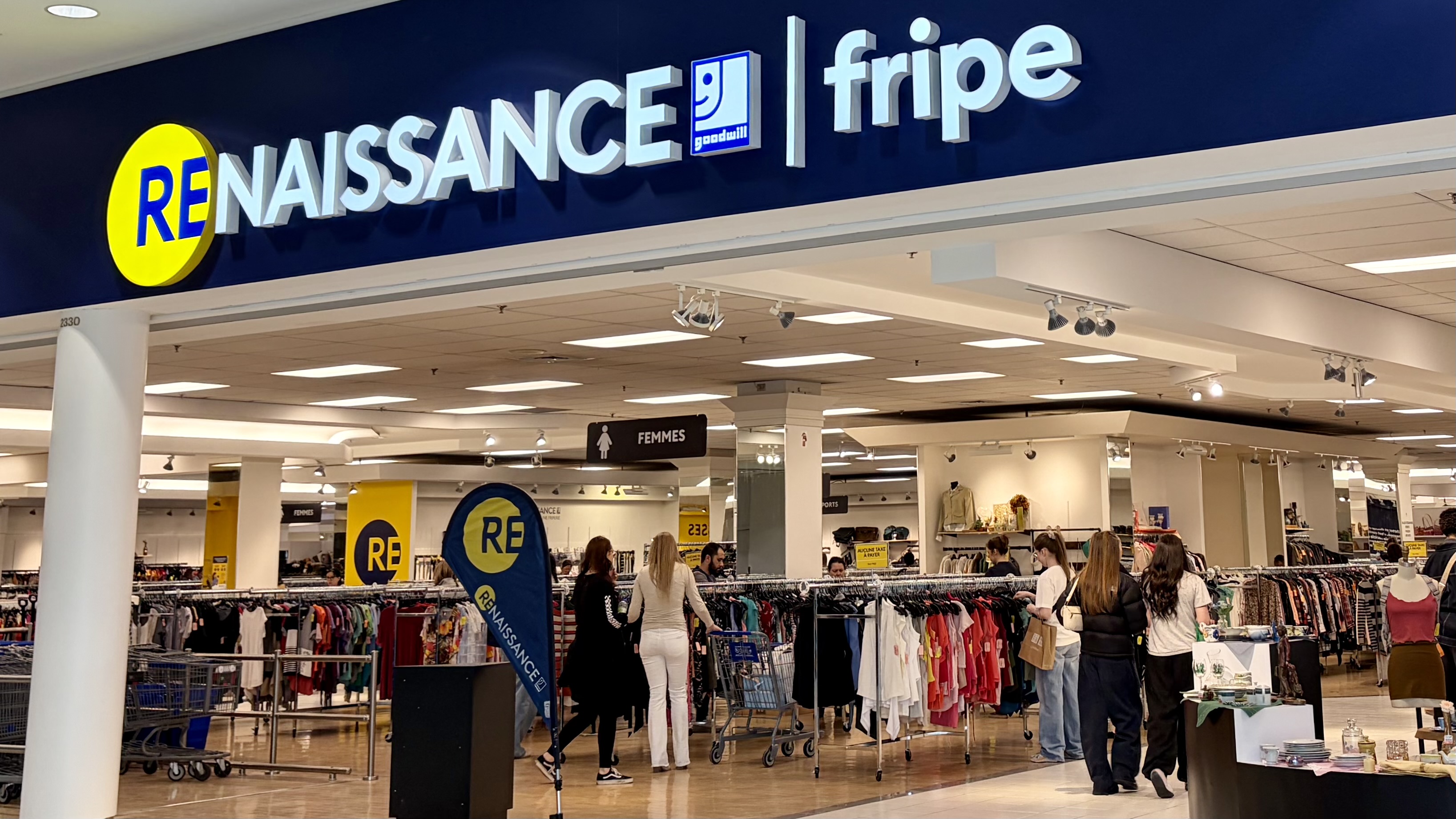 Le magasin Renaissance de Laurier Québec