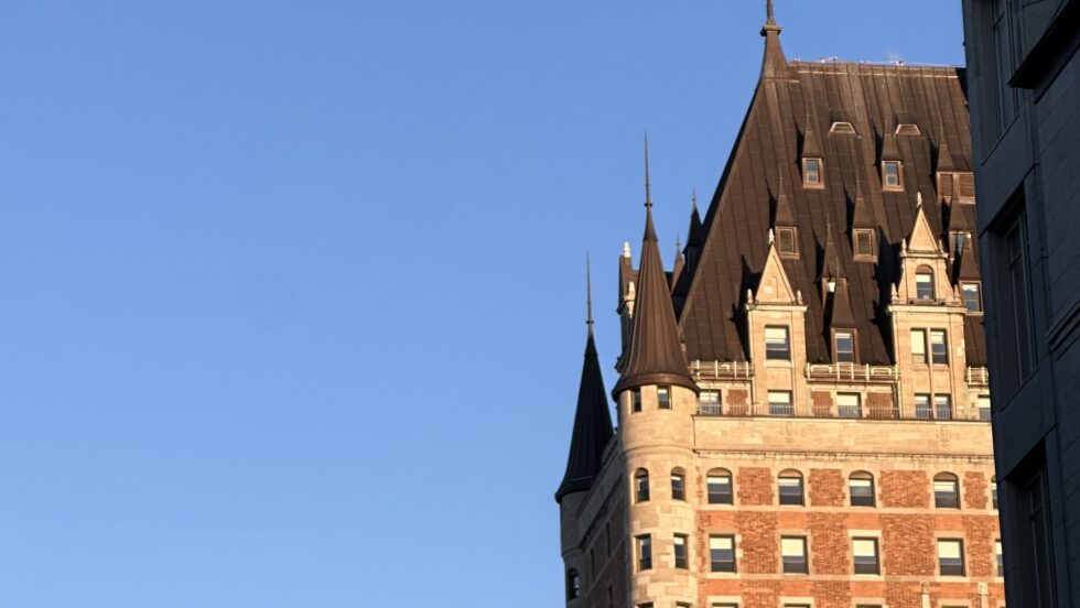 Le Château Frontenac, du Vieux-Québec