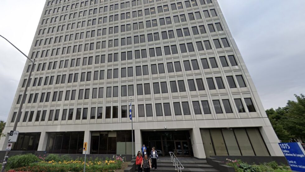L’état actuel de l’édifice situé au 1075, chemin Ste-Foy, à Québec