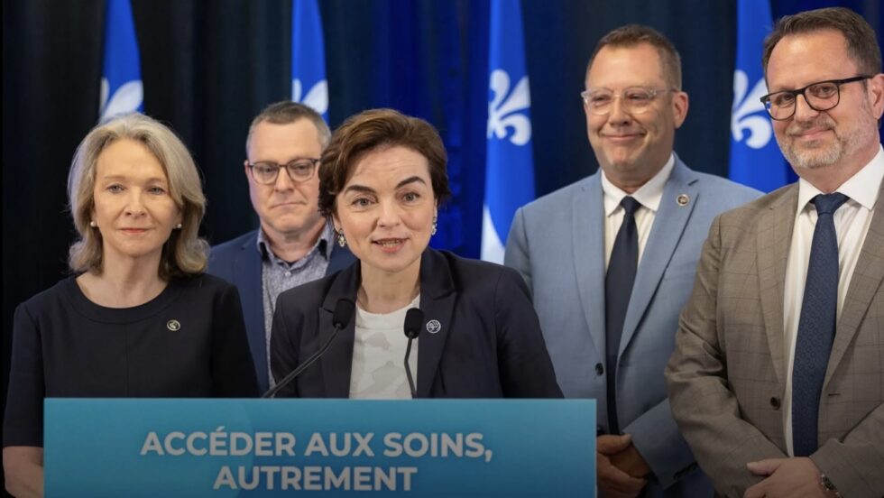 La Première Ministre du Québec, Christine Fréchette
