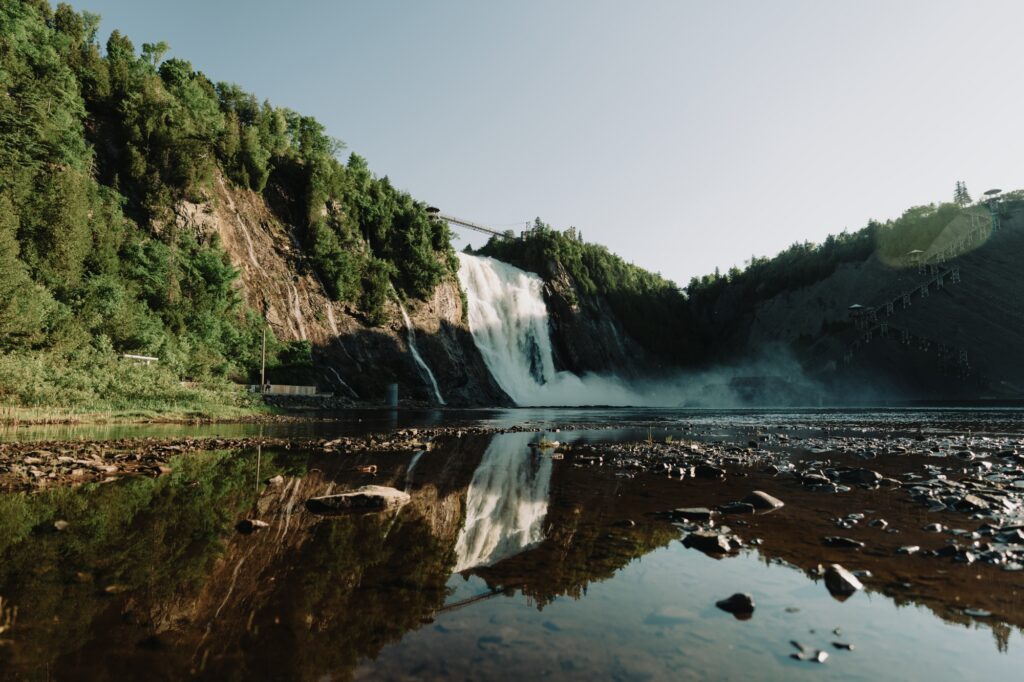 Le Parc de la Chute-Montmorency, à Québec