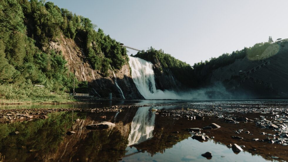Le Parc de la Chute-Montmorency, à Québec