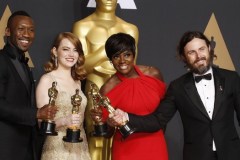 Oscar, serata con storica gaffe